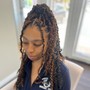 Individual Braids / twist take down - natural hair