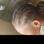 4 to 6 Feed-in Braids