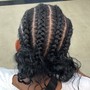 Feed in braids