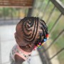 Shenegalese small twist (twist with braids at root)