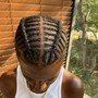 Shenegalese small twist (twist with braids at root)