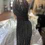 Small Boho Knotless Braids