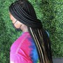 Small Boho Knotless Braids