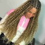 Mermaid Knotless Box Braids (medium size)