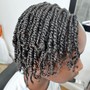 Flat Twist Updo