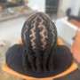 Medium Box Braids