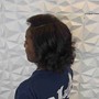 Ponytail on natural hair