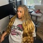 French Curl Box Braids