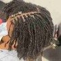 Full Head of Dreads/locs REPAIRS