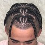 Cornrows (crown only)