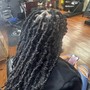 Kid's Box braid w/o hair extensions