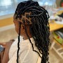 Fulani braids with boho twist