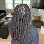 Knotless Braids (Medium Midback)