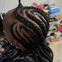 Double strand Twist (no hair added)