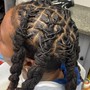 Loc Retwist and style