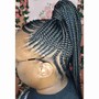 Kid's Large knotless braids