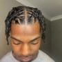 Dreadlocks (full head) -Retwist