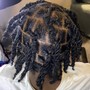 Men Two Braids