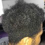 2 Strand twist style (Natural hair) (Medium side) pass the ear add $10