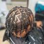 Mens invisible locs