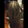 Kid's box braids/twists w/ weave