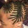 Boys Cornrows ( under 12)