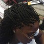 Senegalese Twist - Short, shoulder length