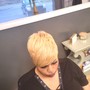 Touch Up the sides of short hair and back