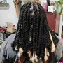 Medium Peek-A-Boo Box Braids