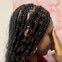 Medium Knotless Braids