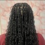 Large Knotless Braids