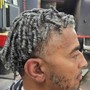 Loc Coils, interloc takedown (short hair)