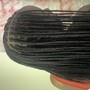 Large Knotless Braids