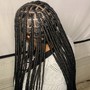 Soft locs Mid back length 12”-14”