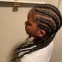 Kids Braided ponytail ( 10 and under )