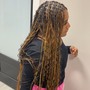 Kids Braided ponytail ( 10 and under )