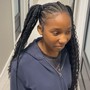 Kids Braided ponytail ( 10 and under )