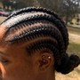 Straight back feedins {larger braids}