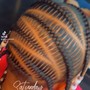 Medium Fulani Braids (2 bundles of 100% human hair)