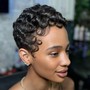 Bantu Knot Ponytail