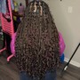 Human hair boho curls