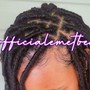 Individual Faux Locs ( shoulder length)