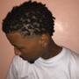 Loc Retwist (Palm Roll)