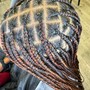 Kid's knotless braids