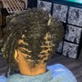 Locs Retwist and Style- Mid Back Length( ALL AGES)