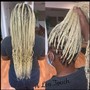 Stitch or Feed In  Braids (7-10)