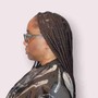 Large Knotless Braids