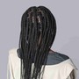 Tribal/Fulani Braids(Medium) Mid back