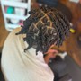 Starter Loc - shoulder length hair