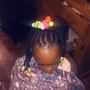 Kid's Braids ponytail 2 -6